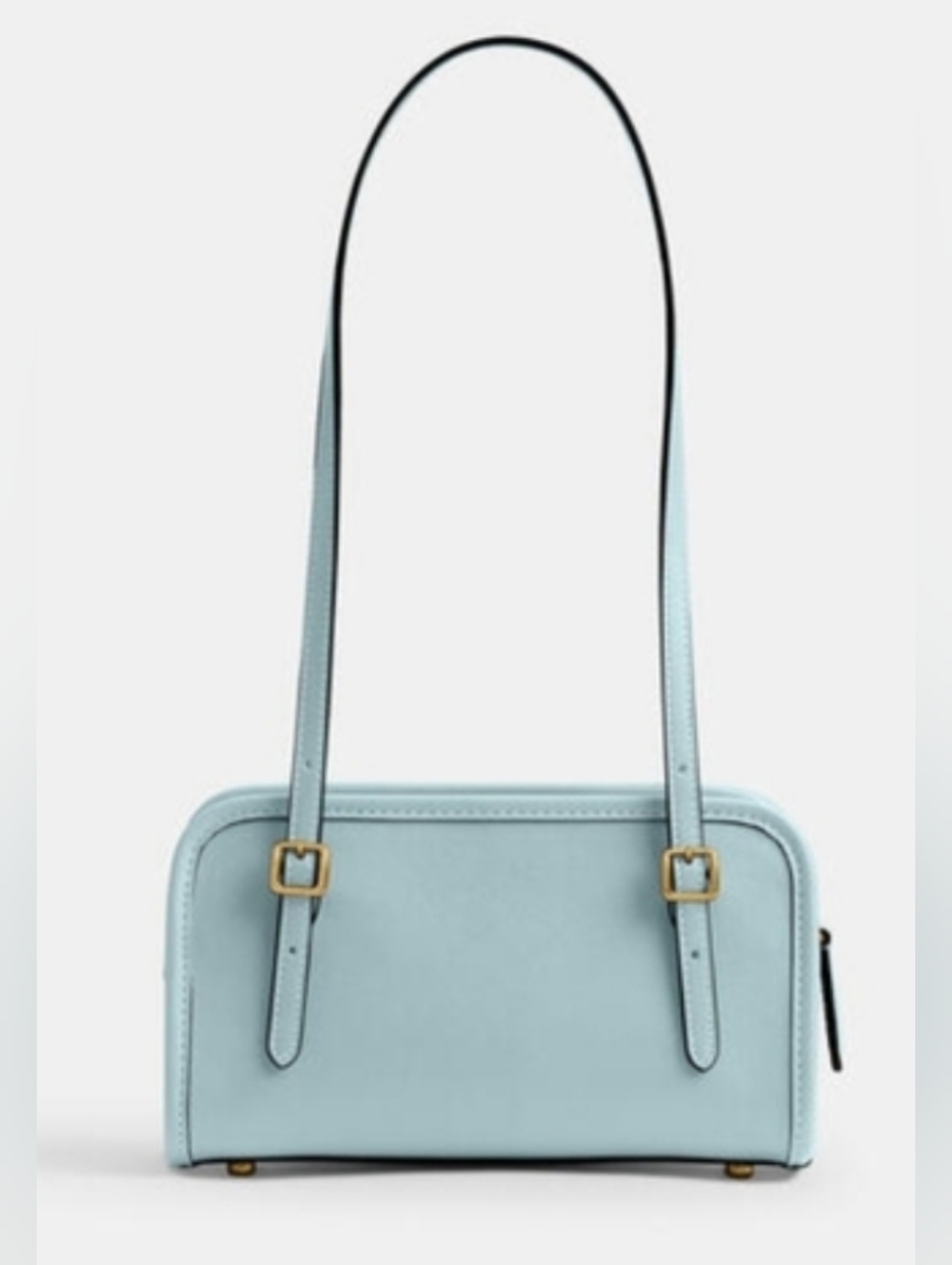 Coach Swing Zip 20 Trendy Mini Shoulder Bag - Light Blue